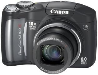 Canon PowerShot SX100IS 8MP 10x Zoom Camera Renewed