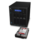 Western Digital WDBWZE0160KBK-NESN 16TB My Cloud EX4100 NAS - 4-Bay