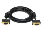 Monoprice 106361 10ft Ultra Slim SVGA Monitor Cable Ferrite