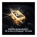Lexar 256GB Professional Gold CFexpress 4.0 Type B Card
