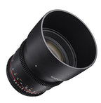 Rokinon DS85M-S 85mm T1.5 Cine Lens Sony A Mount