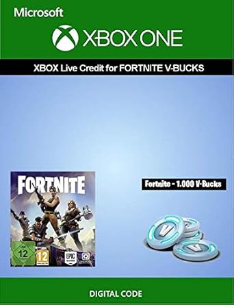 Microsoft Xbox Live Fortnite 1,000 V-Bucks Download Code