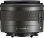 Canon 0572C002 EF-M 15-45mm STM Lens Kit (Renewed)