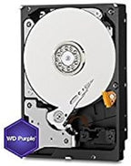 Western Digital WD40PURX 4TB Purple Surveillance HDD (Renewed)