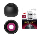 JVC EPFX10 Spiral Dot Earpieces Set
