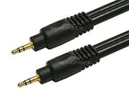 Monoprice 105579 3.5mm Stereo Audio Cable - 15ft Black