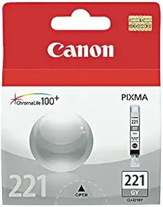 Canon CLI-221 Gray Ink Tank MP980 MP990 Compatible