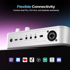 MAONO G3 Dual-USB Gaming Audio Mixer with XLR Input