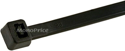 Monoprice 105761 Cable Tie 8 inch Black 100-Pack