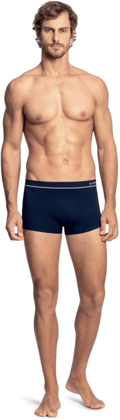 Lupo 00676-002 Men's Essential Seamless Lo Rise Trunks