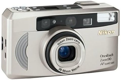Nikon 90 AF Quartz Date 35mm Film Camera Zoom Lens Renewed