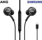 Samsung AKG-TYPE-C-Wired-Velvet-S23 USB-C Earbuds - Black