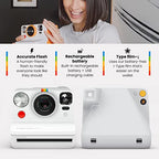 Polaroid Now 2 I-Type Instant Camera Film Bundle