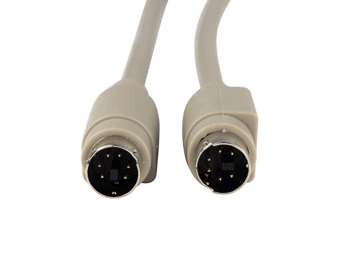 Monoprice 100094 PS/2 Male to Male Cable - 10ft