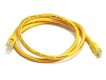 Monoprice 102298 Cat6 Ethernet Patch Cable 3ft Yellow — main product image