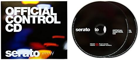 Serato SCV-CD-CV-CD Official Control CDs Pair