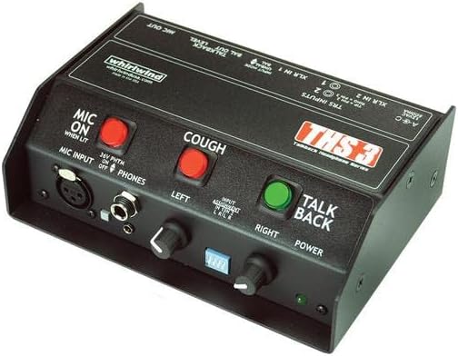 Whirlwind THS 3 Talkback Headphone Announcer Console