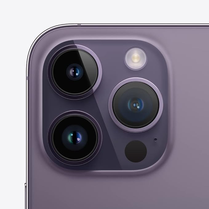 Apple iPhone 14 Pro - 256GB, Deep Purple, TracFone (Renewed)