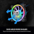 Thermaltake CL-F137-PL12SW-A SWAFAN 12 RGB Fan 3-Pack