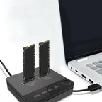 Generic M.2 Dual-Bay Docking Station with Offline Cloning