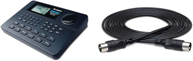 Alesis SR-16 Drum Machine with Hosa MIDI Cable — main product image