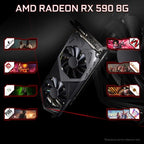 Tisukisu Prebuilt Gaming Desktop PC with RTX 3050 Graphics