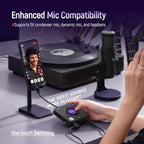 Synido A20 Pro Portable USB-C Instrument Audio Interface