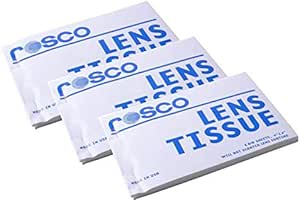 Rosco Lens Tissue 4x6 Inch Booklet 3-Pack