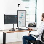 AYIZON Telescopic Webcam Stand with Magnetic and Screw Mounts