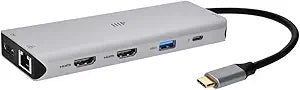 Monoprice 13-in-1 Triple Monitor Docking Station 4K 100W PD