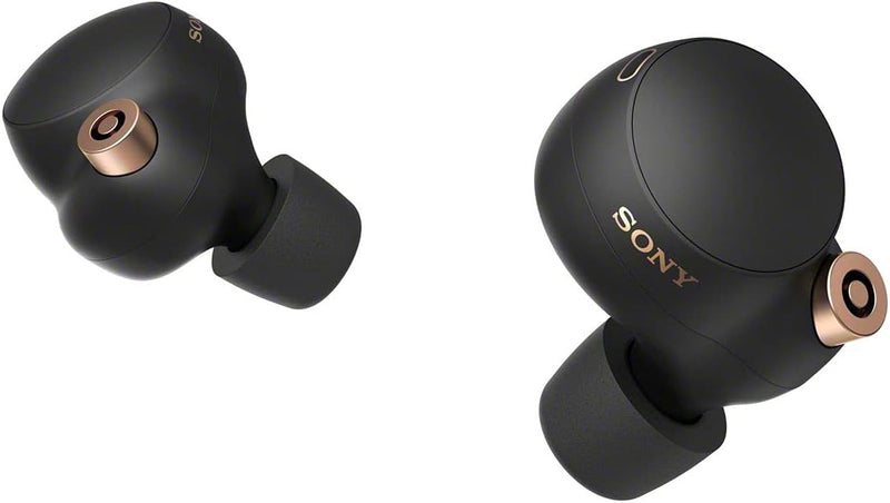 Sony WF1000XM4 Noise Cancelling Wireless Earbuds Black — main product image