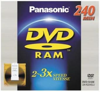 Panasonic LM-AD240LU 9.4GB DVD-RAM Double Sided Disc