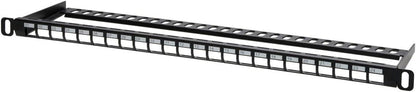 Monoprice 143543 24-Port Blank Keystone UTP Patch Panel