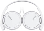 Sony MDRZX110/WHI ZX Series Wired On-Ear Headphones