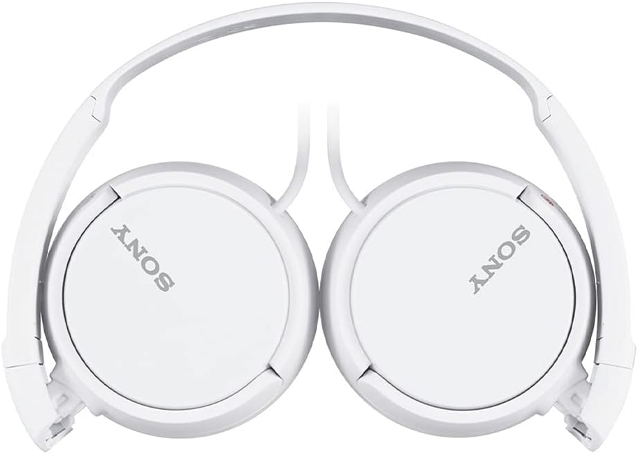 Sony MDRZX110/WHI ZX Series Wired On-Ear Headphones