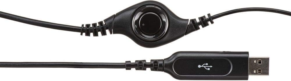 Logitech 981-000014 ClearChat Comfort USB Headset H390 (Renewed)