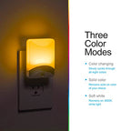 GE 34694 Color-Changing LED Dusk-to-Dawn Night Light