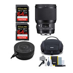 Sigma 85mm f/1.4 DG HSM Art Lens Canon EF Bundle