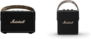 Marshall Kilburn II Portable Speaker: Bluetooth, Black & Brass — main product image