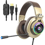 HP Gaming Headset for PS4 Xbox One PC - Bass Surround Sound