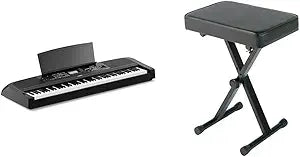 Yamaha DGX670B 88-Key Weighted Digital Piano with Bench