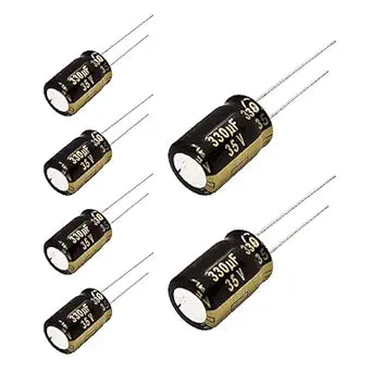 Panasonic FM Series 35V 330uf Low ESR Capacitors