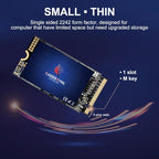 THREE COLOUR DOGFISH 128GB M.2 2242 NVMe Gen3 SSD