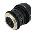 Rokinon RKHD8MV-S HD 8mm Fisheye Lens