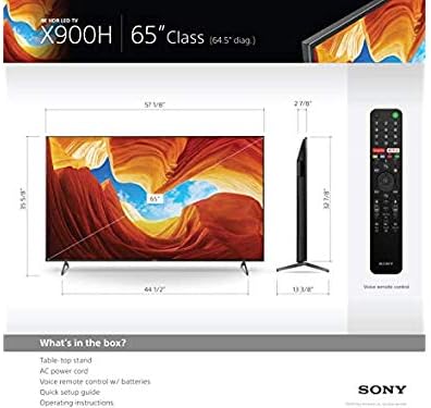 Sony XBR-55X90CH 55" 4K Smart TV Renewed