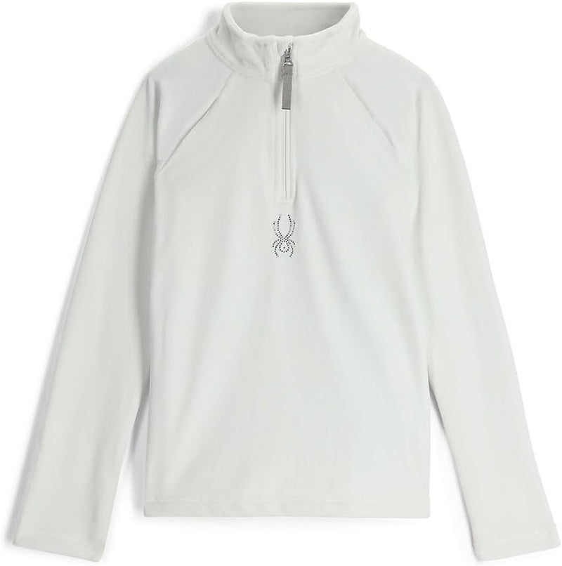 Spyder 38R125306 Girl's Shimmer Bug Half Zip Ski Base Layer — main product image