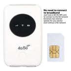 Luocute 4G LTE Portable WiFi Hotspot Modem with Battery