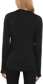 Spyder Ladies' Brushed Long Sleeve Crewneck Black