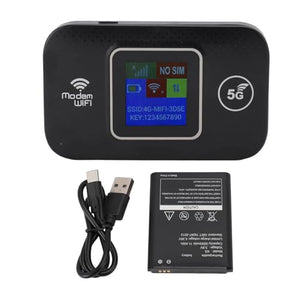 Estink 4G LTE Portable WiFi Router with LCD Display