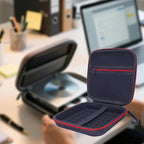 Bassadoro Shockproof EVA Carrying Case for External DVD Drives